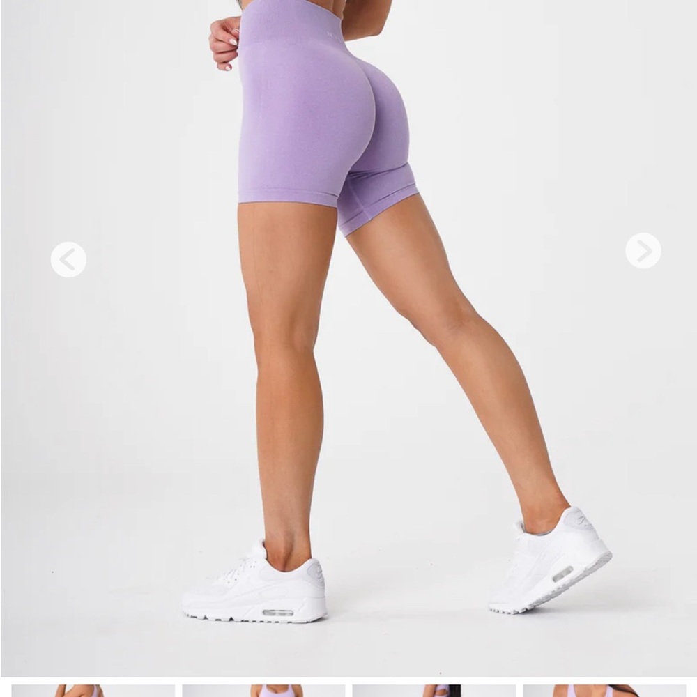 Like new NVGTN lilac pro seamless shorts.